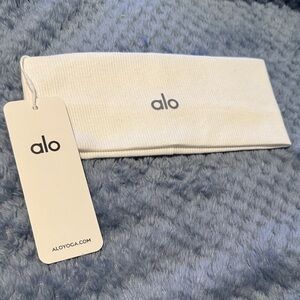 ALO Yoga Classic White Hairband